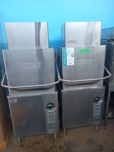 Hobart AM15 High Temperature Ventless Door-Style Dishwasher, View more