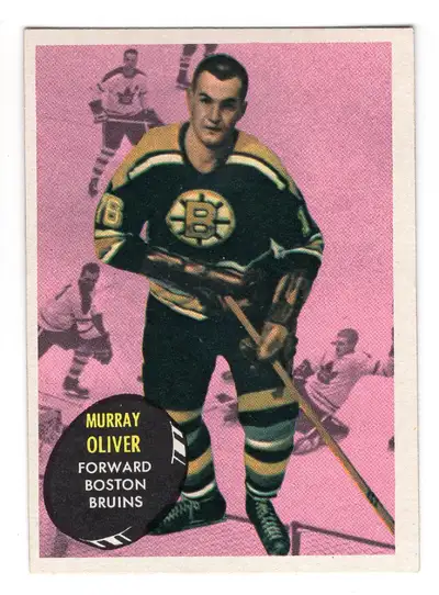 1961-62 Topps #14 Murray Oliver EX+SHAPE DEMANDE 15$ BOX-10