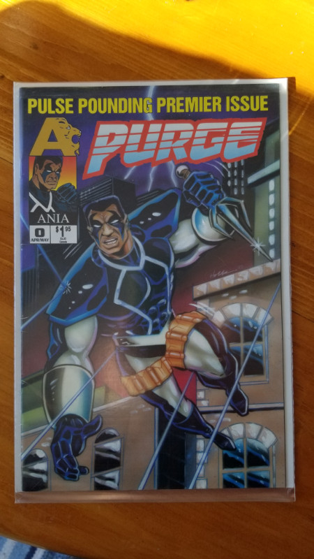 Purge - Ania Comics - issue 0 - April 1993 in Comics & Graphic Novels in Ottawa