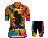 KTM Team Cycling Jersey Set 2023 Man Summer MTB Race Cycling Clo