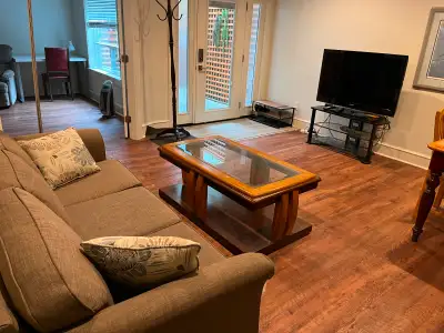 Spacious Furnished Basement Suite for 1-Month Sublet North Van
