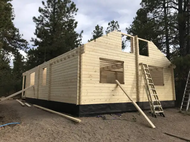 Log Cabin 2BR + Loft – 960 sq ft – Free Shipping – Save $13K63234604750465123