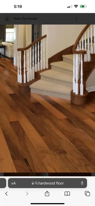 Hardwood floors sanding stain and finish service is provided any colour and finish coating Old floor...