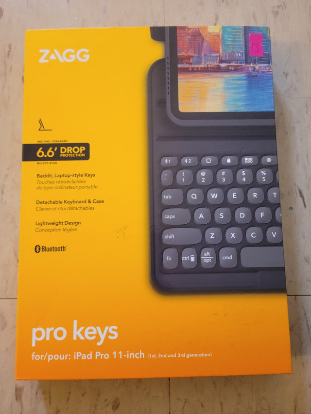 ZAGG - Pro Keys Wireless Keyboard and Detachable Case in iPad & Tablet Accessories in City of Toronto