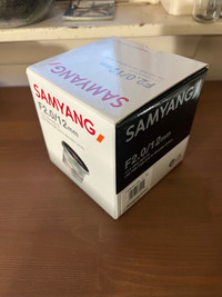 Samyang 12mm Sony E Mount APSC lens 