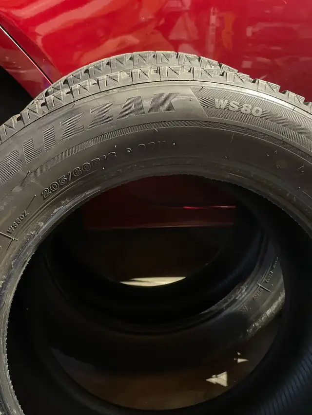 Bridgestone Blizzak Winter Tires 205/60R16 in Tires & Rims in Cambridge - Image 3