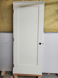 Brand new door on frame 32". For 3 1/2" inch frame. Lincoln styl