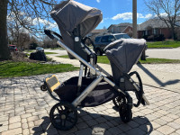 UPPAbaby Vista with Rumble Seat/ Piggyback and Raincover