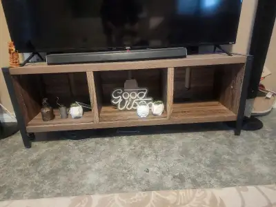 tv stand and matching cabinet , View more