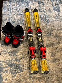 Kids Skiis and Boots (3-6 year olds)