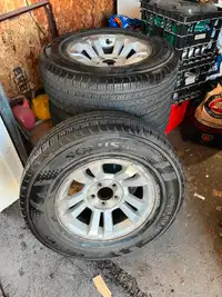 Tires 235/70 R16 with rim