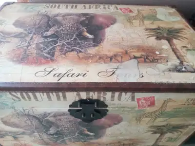 Safari theme storage trunk, View more