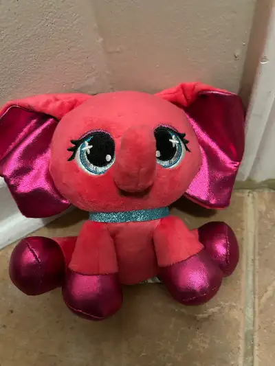 Willa Burke Elephant stuffed animal $10, 6” plush toy, View more