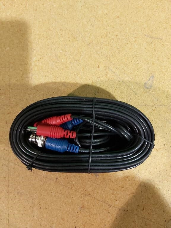 CCTV 60 Foot Cables sold as a Pair in Security Systems in Peterborough