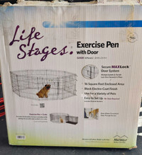 Pet Exercise Pen with Door (Life Stages)