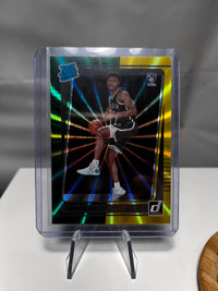 Cameron Thomas NBA Brooklyn Nets Rookie Card Green Laser