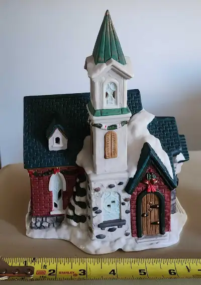 Christmas Village Church, View more