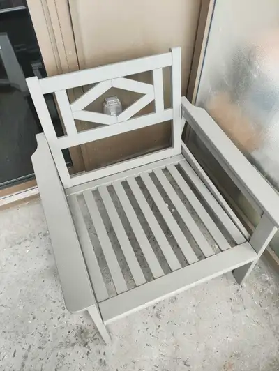 IKEA Bondholmen Armchair Grey, View more
