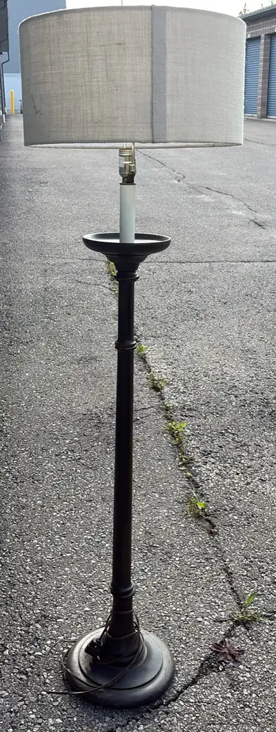 Vintage wood Floor Lamp, View more