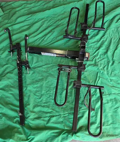 2 bicycle carrier 2 inch trailer hitch mount