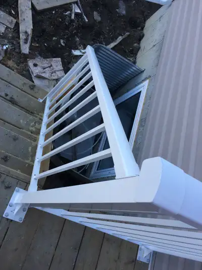 supply and install aluminum railing epoxy power coated. We can install for you in week notice. We al...