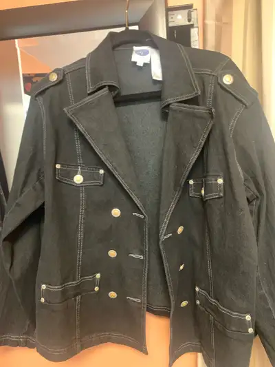 New black Denim jacket from DG, View more