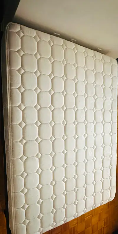 Double Bed with Mattress and Frame, View more