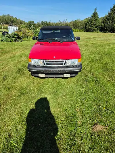 1990 Saab 900 turbo convertible . the car has set for 10yrs in a dry garage with cement floor ., the...