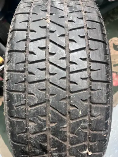 4 RIMS AND TIRES ARMSTRONG TRU-TRAC P235/60R15 MOUNTED ON CHAMPLITES ALUM RIMS BOLT PATTERN 4 3/8''I...