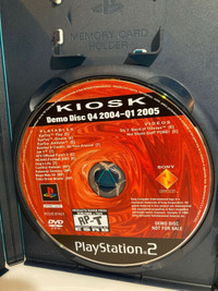 PlayStation 2 kiosk demo disc