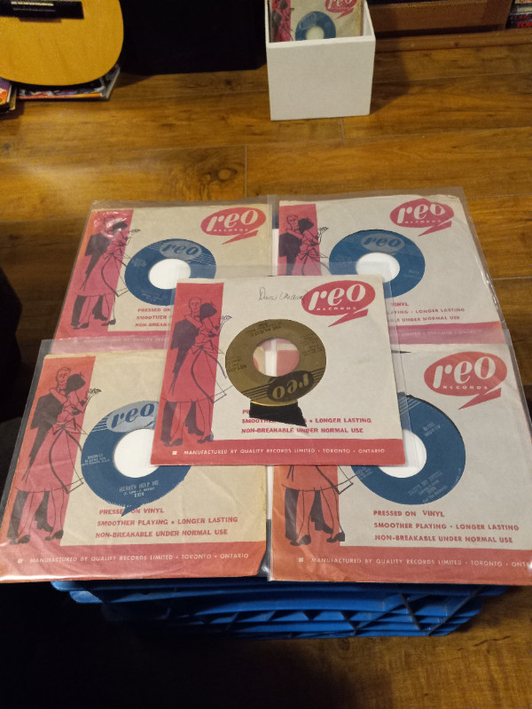 Vinyl Records 45 RPM POP DION REO Original With Sleeves HTF 5EX in CDs, DVDs & Blu-ray in Trenton