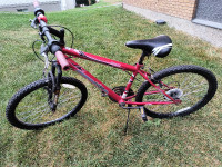 Avigo red bike in a good condition near Bayshore Mall