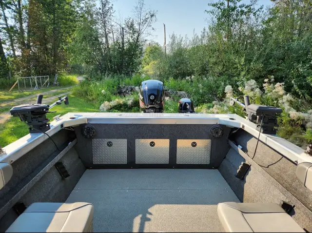 2015 Thunder Jet Hawk 185 in Powerboats & Motorboats in Prince George - Image 5