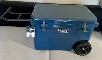 $680 Yeti tunda haul wheeled cooler, yours for $500., View more