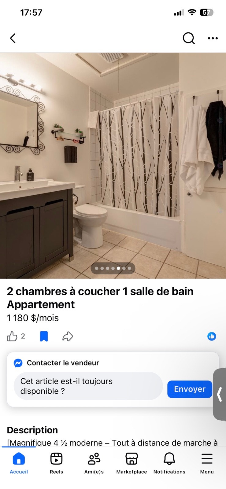 appartement 4 1/2 — photo 3