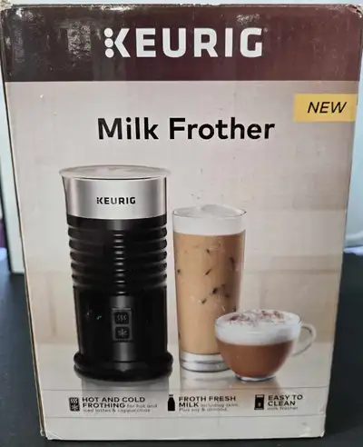NEW KEURIG MILK FROTHER, View more