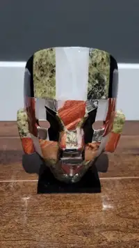Glass face sculpture - Bought in Mexico