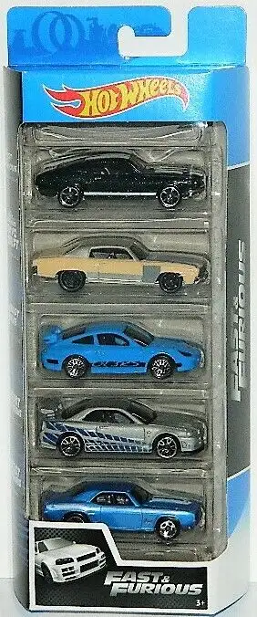 Hot Wheels 1/64 scale 2020 Fast & Furious 5-pack diecast new in package, $40. - '67 Custom Mustang (...