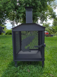 extérieur pour Barbecue Chauffage de Jardin Taille : 86 x 50 cm Noir Patio Kuiji Housse imperméable pour Foyer 