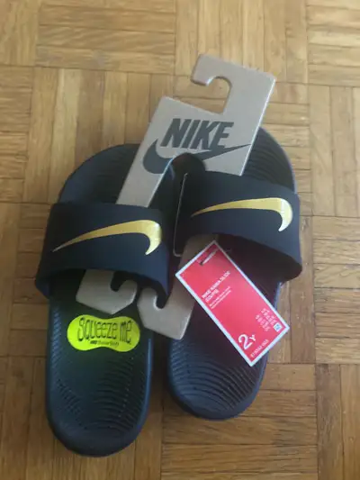 Nike open Toe new slippers size 2, View more