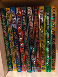 Guinness world records hardcover book 2005 to 2017