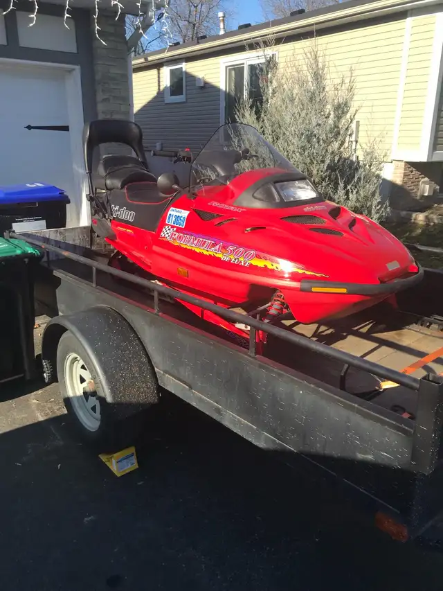 1997 skidoo formula deluxe 500 in Snowmobiles in Mississauga / Peel Region - Image 4