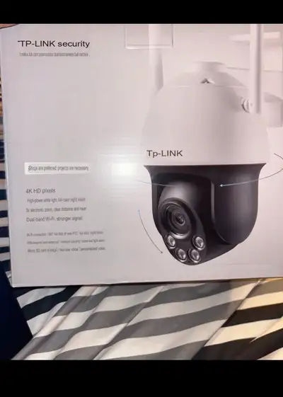 2X TP-LINK / SURVEILLANCE CAMERA / WIFI 4K, View more