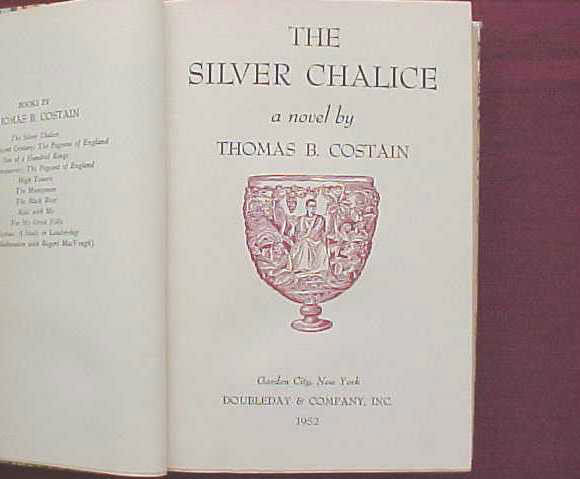 THE SILVER CHALICE by THOMAS COSTAIN in Other in Calgary - Image 2