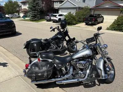 2003 Harley Davidson Softtail 100 year Anniversary. Bought it last year from Calgary Harley and sell...