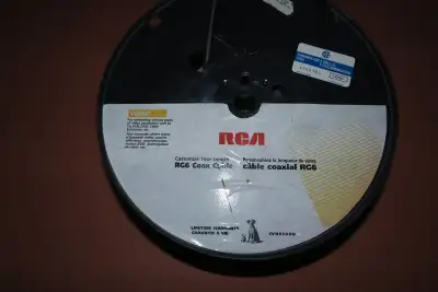 RCA RG6 Coaxial TV Cable - 45 feet, View more
