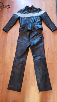 ladies motor cycle leathers     jacket and pant