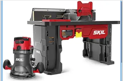 SKIL 10A Fixed Base Router and Router Table Combo, View more