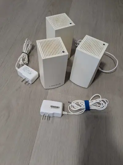 Linksys Velop Mesh WiFi System, 3x WHW01, View more