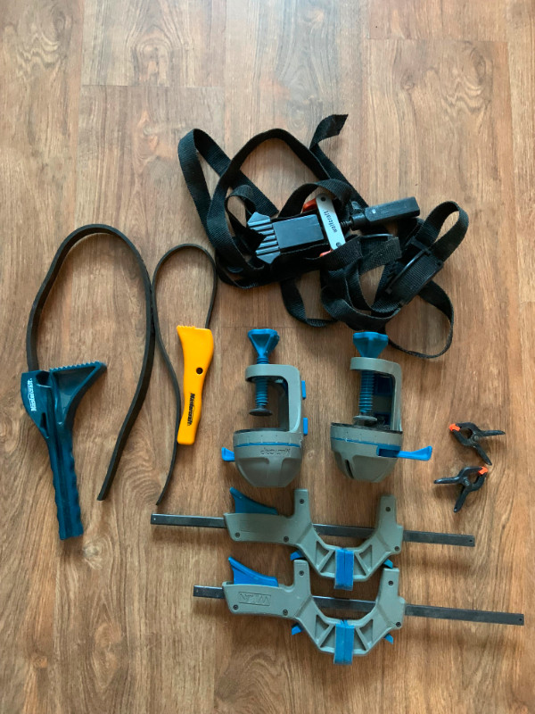9 various types of clamps in Hand Tools in London